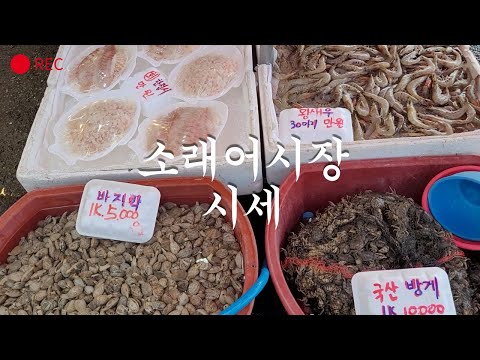 소래어시장 시세! - 리뷰