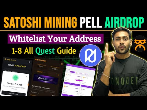 Satoshi Mining Pell Network Testnet Guide Step by Step : Pell Network Address Whitelist || Satoshi