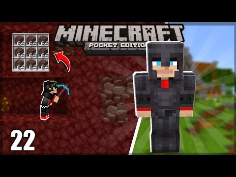 EM BUSCA DE NETHERITE - MINECRAFT SURVIVAL 1.19 #22 ( MINECRAFT BEDROCK )