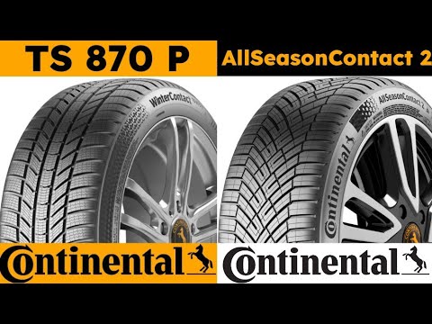 Continental WinterContact TS 870 P vs Continental AllSeasonContact 2