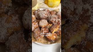 Super easy apple fritters | #easyrecipes