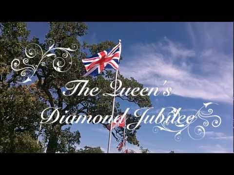 The Queen's Diamond Jubilee in Fenelon Falls Flags