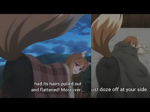 Holo spicy poses - Spice and Wolf anime