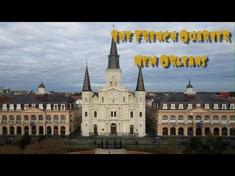 French Quarter Drone Footage