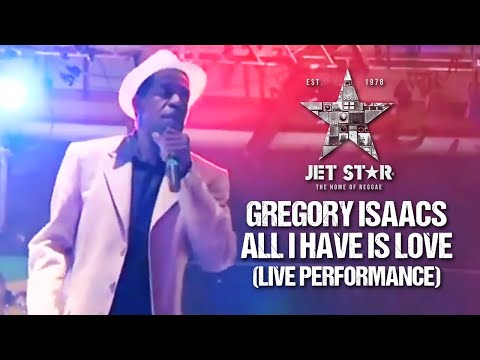 Gregory Isaacs - All I Have Is Love (Live Performance) | Jet Star Music