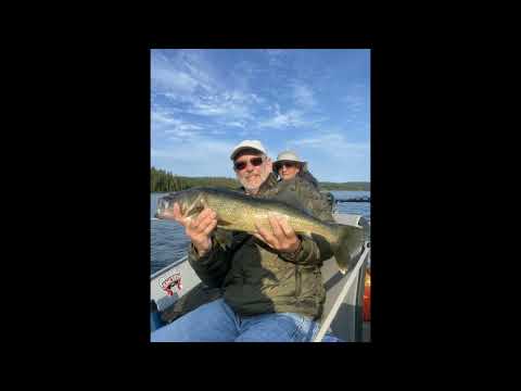 GREAT FISHING AT LODGE 88, ESNAGI LAKE, ONTARIO CANADA - JULY 2024