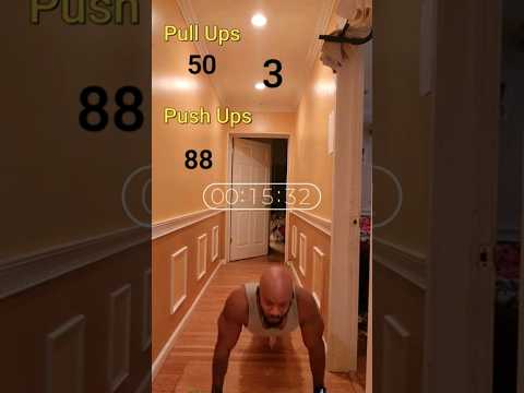 43 year old does Super Sayin 50! #fitness #workout #motivation #getfit #brolygainz #pullups #pushups