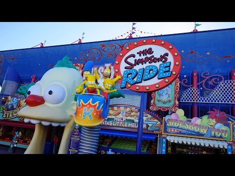 The Simpsons Ride At Universal Studios Orlando / Bucketlist