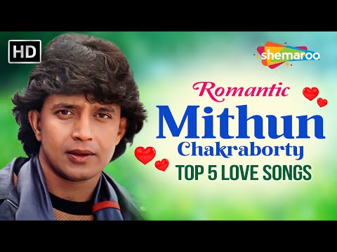 Romantic Mithun Chakraborty_Top 5 Love Songs | Chori Chori Dil Tera Churayenge | Dhak Dhak Dil Mera