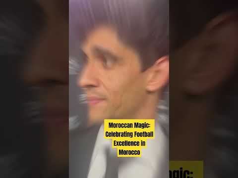 Moroccan Magic: Celebrating Football Excellence in Morocco#youtube #viral #shortsvideo #football