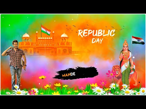 26 Republic Day video editing in kinemaster in Telugu special video editing 26 January editing 2023