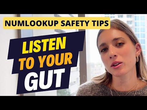 Listen to your gut - Safety Tips by NumLookup