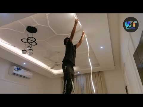 how to install rope light | how to install rope lighting decor