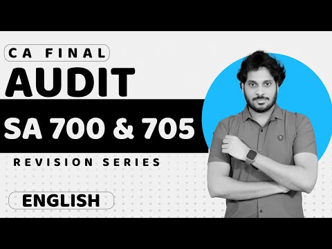 AUDIT REPORT 700 705 | CA Final Audit Marathon | Nov 2024