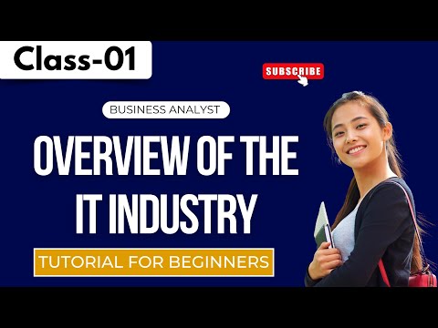 Business Analyst Class 01 | Overview Of The IT Industry | Tutorial for Beginners