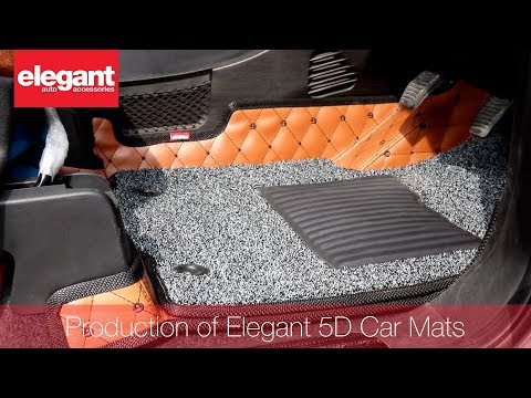 7D Car Floor Mat | Production of 7D Car Mats | Best Floor Mats For Cars India