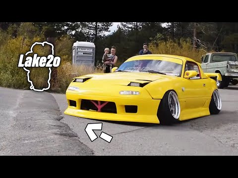 Slammed Cars Getting Bullied By A Speed Bump [Lake2o 2023]