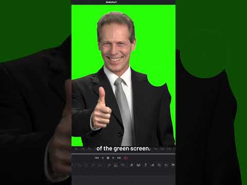 How to REMOVE A GREEN SCREEN in DaVinci Resolve [FREE!]