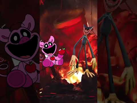 NIGHTMARE HUGGY WUGGY vs ALL POPPY PLAYTIME CHAPTER 3 CHARACTERS!!! #shorts