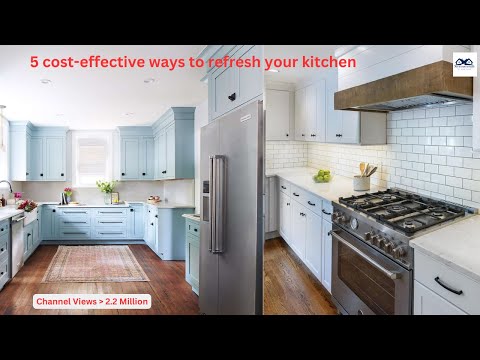 Refresh Your KITCHEN in Just 5 Easy Steps! | Kitchen Remodelling on a Low Budget