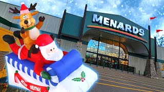 CHRISTMAS 2023 INFLATABLES AT MENARDS