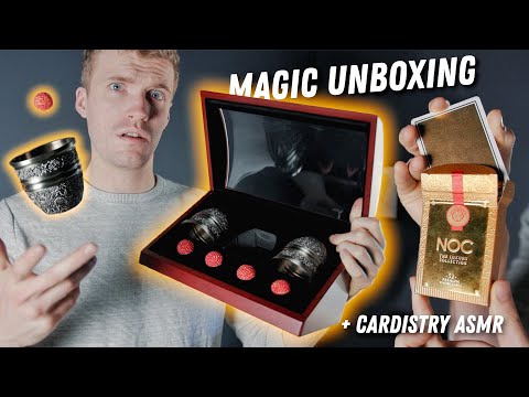 UNBOXING an INCREDIBLE Magic Box & NEW Decks!! + Cardistry ASMR