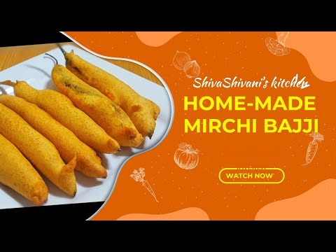 మిరపకాయ బజ్జిలు ఇలా చేయండి | How to make mirchi bajji at home.