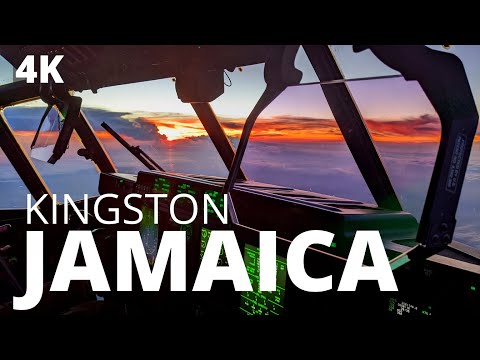 KINGSTON JAMAICA | C-130J LANDING - 4K