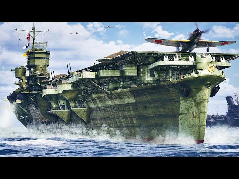 【解説付】航空母艦『雲龍』を3DCGで復元してみた【4k】