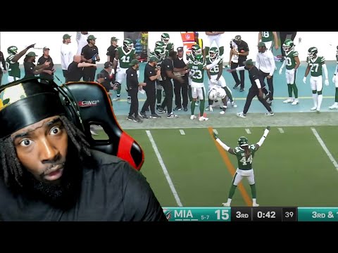 OVERTIME ADVERSITY!! "New York Jets vs Miami Dolphins Game Highlights | Week 14" REACTION!