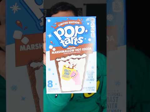 Frosted Marshmallow Hot Cocoa Pop-Tarts Review! ☕️ #poptarts #limitededition