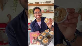 EGGLESS BANANA MUFFINS | HOW TO MAKE MUFFINS AT HOME #shorts #egglessbakingwithshivesh