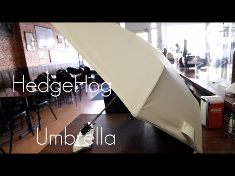 Ultimate Compact Umbrella? - HedgeHog Umbrella - Hands On Review