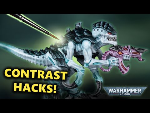 Contrast Hacks! Tyranids Hive Fleet Tiamet Painting Tutorial for Warhammer 40,000