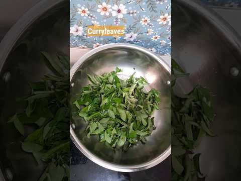 கறிவேப்பிலை துவையல் 🌿🌿/ Curryleaves thuvayal / #shorts #subscribe #shortsfeed