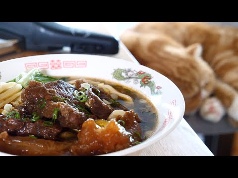 How to make beef noodle soup | handmade noodle