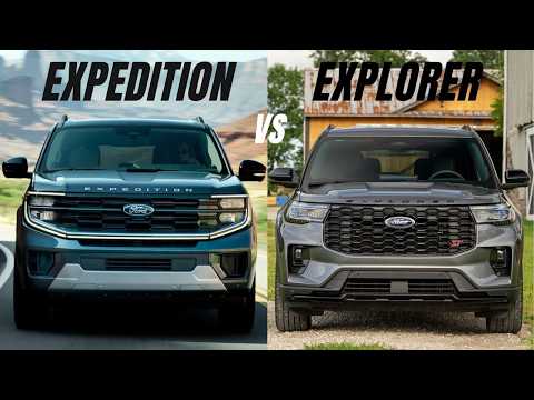 2025 Ford Expedition vs. 2025 Ford Explorer – Which SUV Should You Choose?