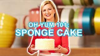 Professional Baker Teaches You How To Make SPONGE CAKE LIVE!