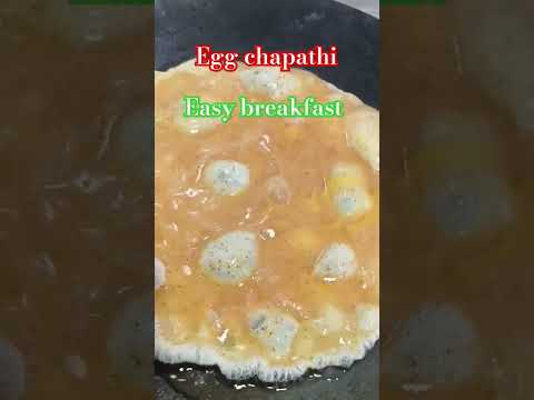 EASY BREAKFAST EGG CHAPATI #youtubeshorts#shortsvideo #ammapakashala #yummyfood #eggrecipe #eggs