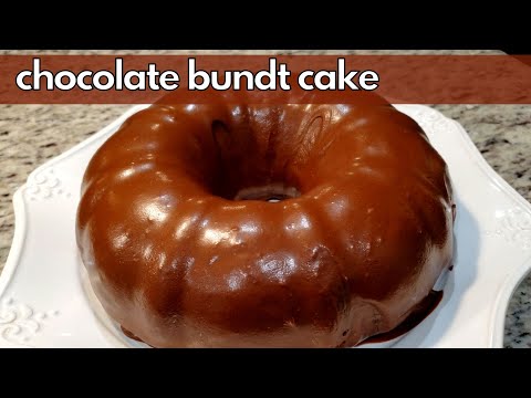 How To Make This Decadent Chocolate Bundt Cake From Scratch!