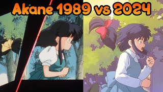 Akane's Hair Scene Original vs 2024【RANMA 1/2】