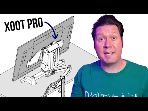 The Best Stand for Cintiq & Large Display Tablets? - XOOT Pro (Retail Version Review)