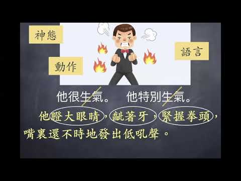 寫作技巧 | 《如何表達人物心情》