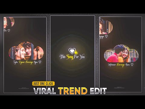 New Trending Sky Circle Photo moving Lyrics Video Editing in Alight Motion | Trending Reels Editing🔥