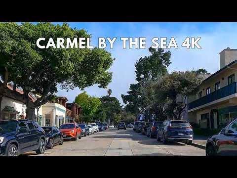 Carmel By The Sea 4K Scenic Drive | California Coast Driving Tour