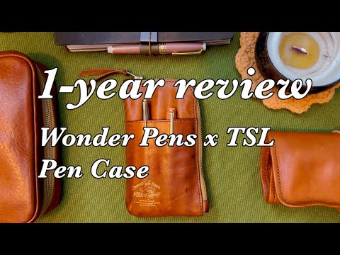 one-year later: wonder pens x the superior labor leather pen and wallet in light brown case review