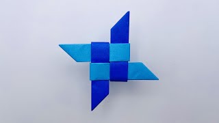 How To Make Origami Ninja Star (Shuriken) 2