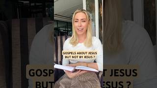 Great question! The Bible has gospels about Jesus (Matthew, Mark, Luke, John) but not by Jesus. Why?