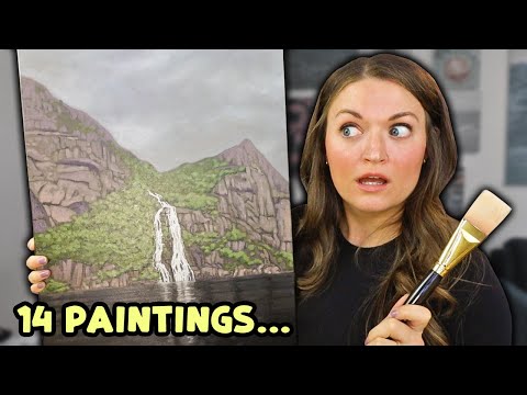 Is this TOO MUCH Art? *a new painting collection*