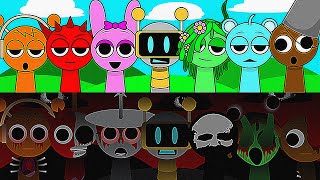 Incredibox Sprunki Rainbow Friends Horror and Normal Version (Full)